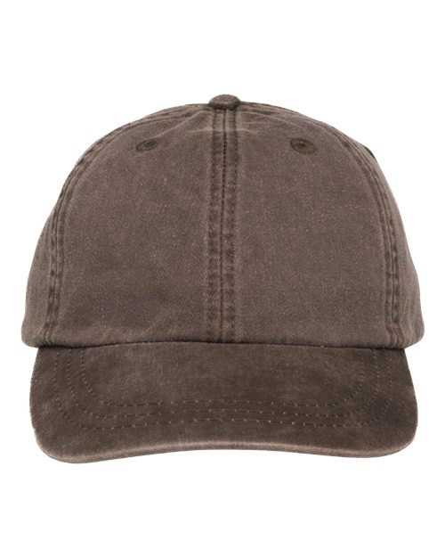 Adams Headwear Optimum Pigment-Dyed Dad Hat - Espresso