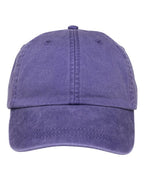 Adams Headwear Optimum Pigment-Dyed Dad Hat - Grape