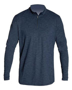 ANETIK Men's Low Pro Quarter-Zip Pullover - Midnight Heathered