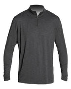 ANETIK Men's Low Pro Quarter-Zip Pullover - Charcoal Heathered