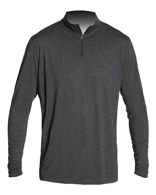 ANETIK Men's Low Pro Quarter-Zip Pullover - Charcoal Heathered
