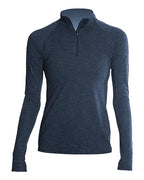 ANETIK Women's Flight Tech Quarter-Zip Pullover - Midnight Heathered