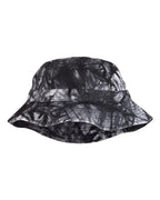 Adams Headwear Vacationer Bucket Hat - Black Tie Dye