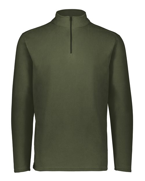 Augusta Sportswear Unisex Eco Revive™ Micro-Lite Fleece Quarter-Zip Pullover - Olive