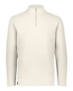 Augusta Sportswear Unisex Eco Revive™ Micro-Lite Fleece Quarter-Zip Pullover - Oyster
