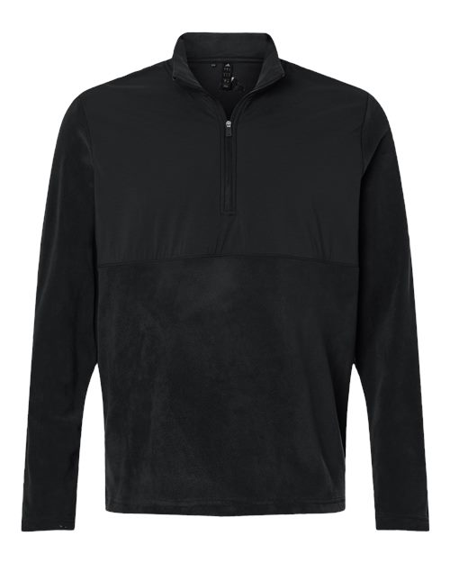 Adidas Men's Ultimate365 Cozy Quarter-Zip Pullover - Black