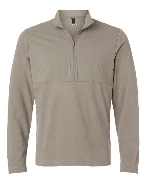 Adidas Men's Ultimate365 Cozy Quarter-Zip Pullover - Putty Beige