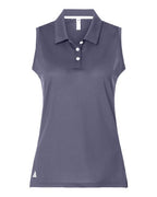 Adidas Women's Ottoman Sleeveless Polo - Preloved Violet