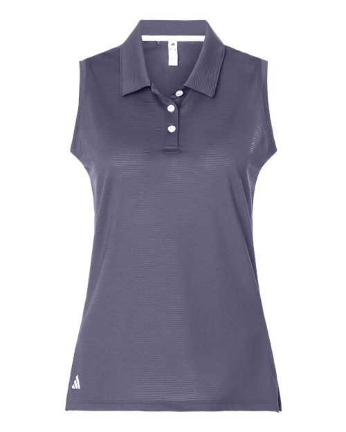Adidas Women's Ottoman Sleeveless Polo - Preloved Violet