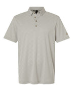 Adidas Men's Ultimate365 Jacquard Polo - Putty Beige/ White