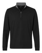 Adidas Men's Ultimate365 Classic Quarter-Zip Pullover - Black