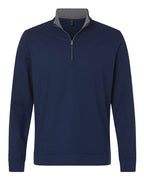 Adidas Men's Ultimate365 Classic Quarter-Zip Pullover - Collegiate Navy