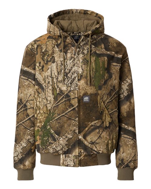 Berne Apparel Men's Berne Heritage Hooded Jacket - Realtree Apx