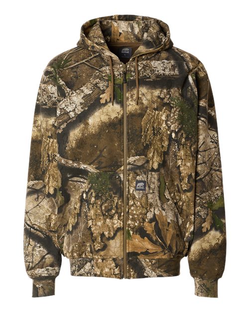 Berne Apparel Men's Heritage Thermal Lined Hooded Sweatshirt - Realtree Apx