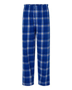 Boxercraft Men's Harley Flannel Pants (Part 1 of 5) - Electric Royal Carnegie Plaid 