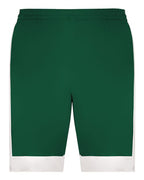 Augusta Sportswear Unisex Match-Up Basketball Shorts - Dark Green/ White