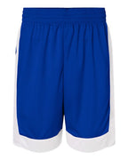 Augusta Sportswear Unisex Match-Up Basketball Shorts - Royal/ White