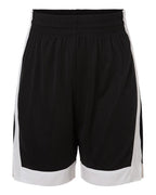 Augusta Sportswear Youth Match-Up Basketball Shorts - Black/ White