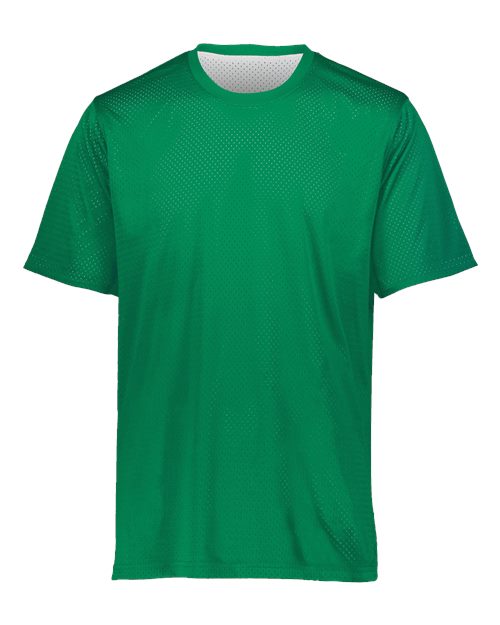 Augusta Sportswear Unisex Mesh Reversible Jersey - Kelly/ White