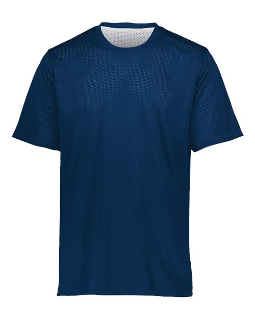 Augusta Sportswear Unisex Mesh Reversible Jersey - Navy/ White