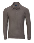 Boxercraft Men's Cuddle Sweater Polo - Meditation Grey