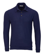 Boxercraft Men's Cuddle Sweater Polo - Navy