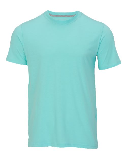 Boxercraft Men's Basic Crew T-Shirt (Part 1 of 2) - Cancun Blue