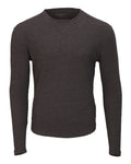 Boxercraft Men's Waffle Knit Long Sleeve T-Shirt - Charcoal Heather