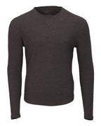 Boxercraft Men's Waffle Knit Long Sleeve T-Shirt - Charcoal Heather