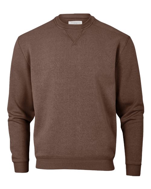 Boxercraft Men's Fleece Crewneck Sweatshirt (Part 1 of 2) - Espresso