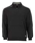 Boxercraft Men's French Terry Quarter-Zip Pullover - Charcoal Heather