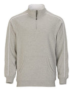 Boxercraft Men's French Terry Quarter-Zip Pullover - Oxford Heather