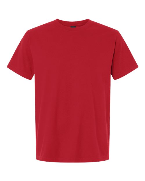 BELLA + CANVAS Unisex Heavyweight Garment-Dyed Tee (Part 1 of 2) - Pop Red