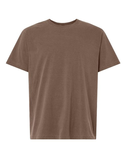BELLA + CANVAS Unisex Heavyweight Garment-Dyed Tee (Part 1 of 2) - Washed Cocoa