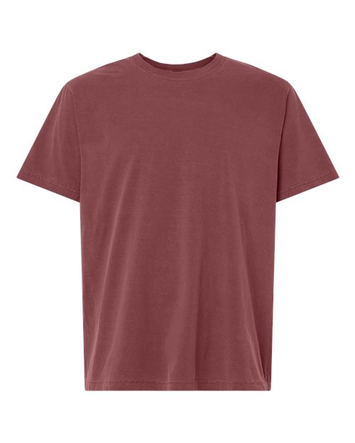 BELLA + CANVAS Unisex Heavyweight Garment-Dyed Tee (Part 2 of 2) - Washed Maroon