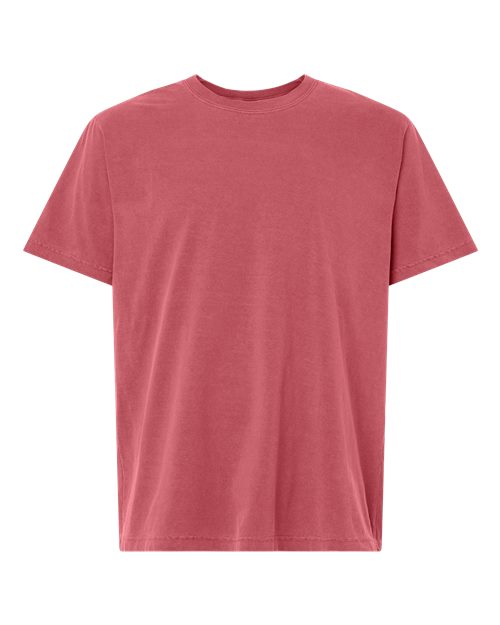 BELLA + CANVAS Unisex Heavyweight Garment-Dyed Tee (Part 2 of 2) - Washed Red