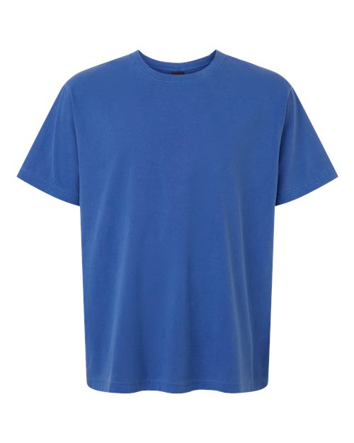 BELLA + CANVAS Unisex Heavyweight Garment-Dyed Tee (Part 2 of 2) - Washed Royal Blue