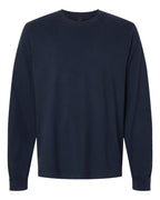 BELLA + CANVAS Unisex Heavyweight Garment-Dyed Long Sleeve Tee - Navy