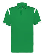 Badger Unisex On the Rise Polo (Part 1 of 2) - Kelly/ White
