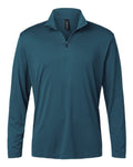 AllPro Men's Pro-Lock Performance Quarter-Zip Pullover (Part 1 of 2) - Atlantic Blue