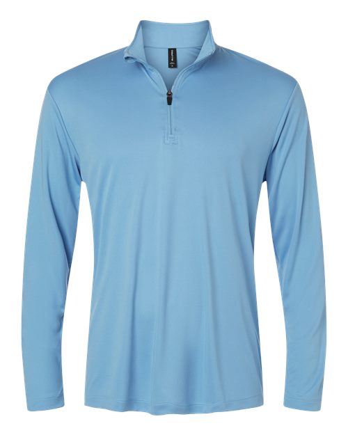 AllPro Men's Pro-Lock Performance Quarter-Zip Pullover (Part 1 of 2) - Carolina Blue