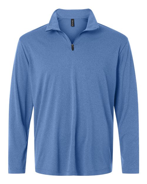 AllPro Men's Pro-Lock Performance Quarter-Zip Pullover (Part 1 of 2) - Heather Royal
