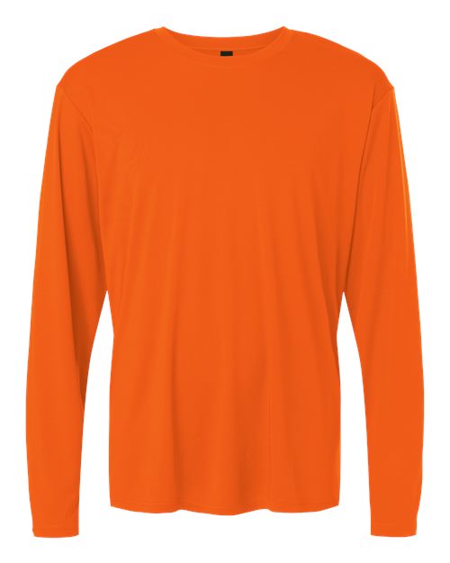 AllPro Unisex Pro-Lock Performance Long Sleeve T-Shirt (Part 1 of 3) - Deep Orange