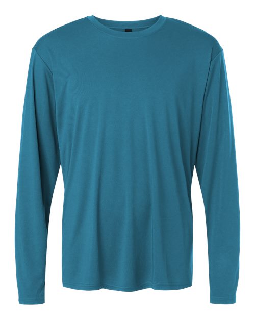 AllPro Unisex Pro-Lock Performance Long Sleeve T-Shirt (Part 2 of 3) - Pacific Blue