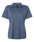 AllPro Women's Pro-Lock Performance Polo (Part 1 of 2) - Heather Navy