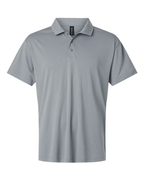AllPro Men's Tall Pro-Lock Performance Polo - Heather Steel