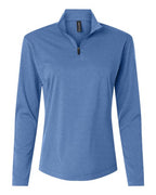 AllPro Women's Pro-Lock Performance Quarter-Zip Pullover (Part 1 of 2) - Heather Royal