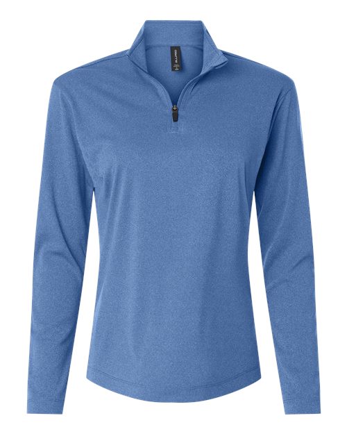 AllPro Women's Pro-Lock Performance Quarter-Zip Pullover (Part 1 of 2) - Heather Royal