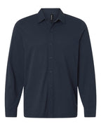 AllPro Men's Pro-Flex Sorona® Button Down Shirt - Navy