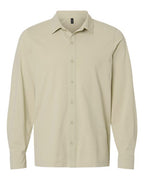 AllPro Men's Pro-Flex Sorona® Button Down Shirt - Sand